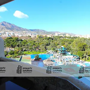  Apartamento 812 Benalbeach. 1ºlinea De Playa. Vistas A La Piscina Y La Montana.